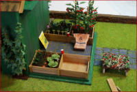 Transformation garden house