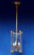 Victorian lamp with 3 LED candles