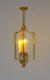 Victorian lamp with 3 LED candles