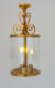 Victorian lamp with 3 LED candles