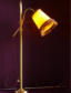 Edwardin Florlamp with silkshade